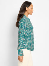 Load image into Gallery viewer, Nic+Zoe Petite Shadow Dot Blouse
