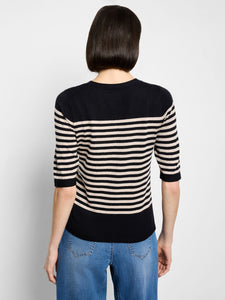 Nic+Zoe Petite Stripe Top