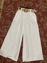 Load image into Gallery viewer, Me &amp; Gee Wide Leg Pant with belt.
