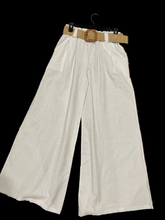 Load image into Gallery viewer, Me &amp; Gee Wide Leg Pant with belt.
