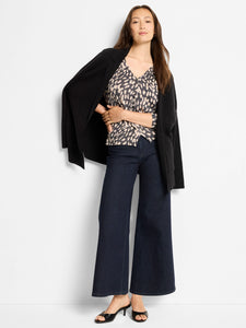 Nic+Zoe Petite Wild Dot Sweater