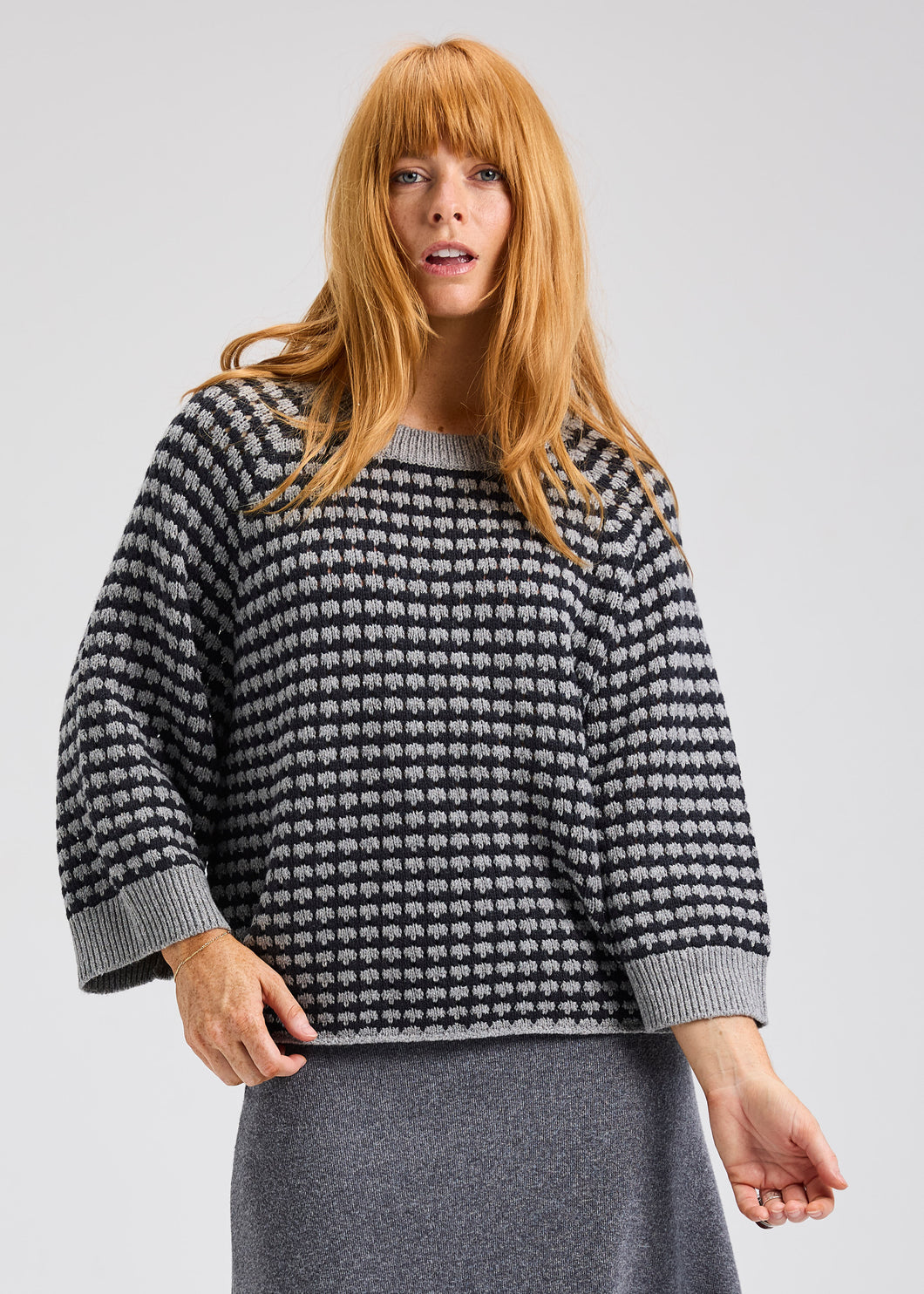 Zaket & Plover Textured Sweater