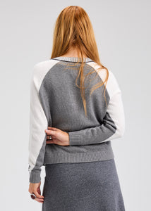 Zaket & Plover Panelled Cardigan