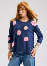 Load image into Gallery viewer, Zaket &amp; Plover Spots Intarsia Sweater
