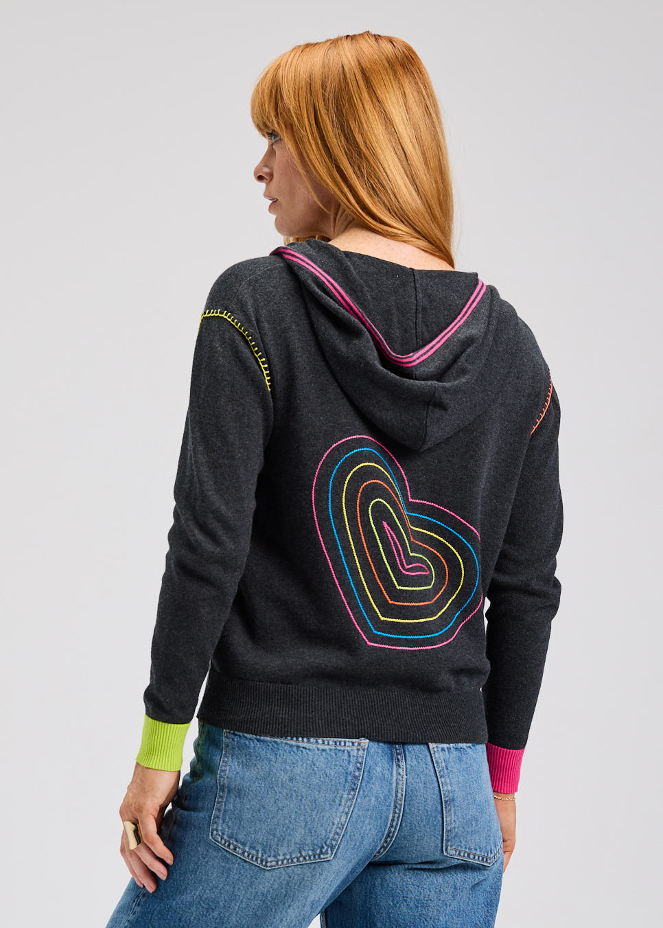 Zaket & Plover Heart Hoodie