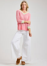 Load image into Gallery viewer, Zaket &amp; Plover Crochet Trim Top
