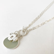 Load image into Gallery viewer, Caracol Long Necklace with Stone/Charms
