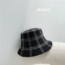 Load image into Gallery viewer, Pathz Wool Bucket Hat Plaid
