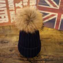 Load image into Gallery viewer, Pathz Ribbed Pom Pom Hat
