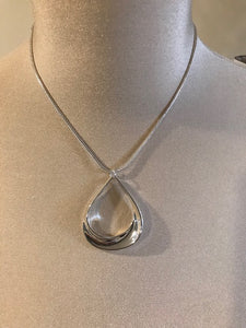 By Chance Short Teardrop Necklace